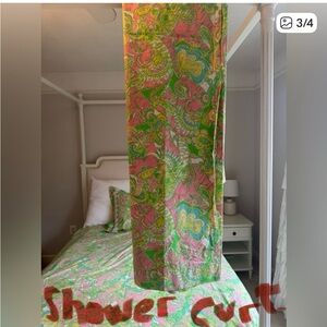 Lilly Pulitzer Colorful Paisley Shower Curtain